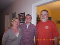 Zachary Ziegler, recipient of the Garden Club Scholarship